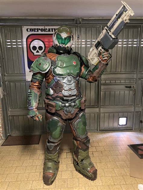 Doom Slayer Cosplay Armor Doom Demons Cosplay Props