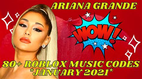 Ariana Grande 80 Working Roblox Radio Codesids Youtube