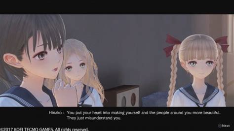 Blue Reflection Review Just Push Start