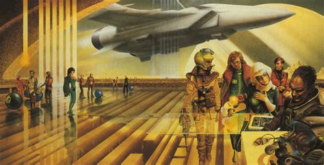 Classic Science Fiction Illustrators Part 1 Jim Burns Sci Fi O Rama
