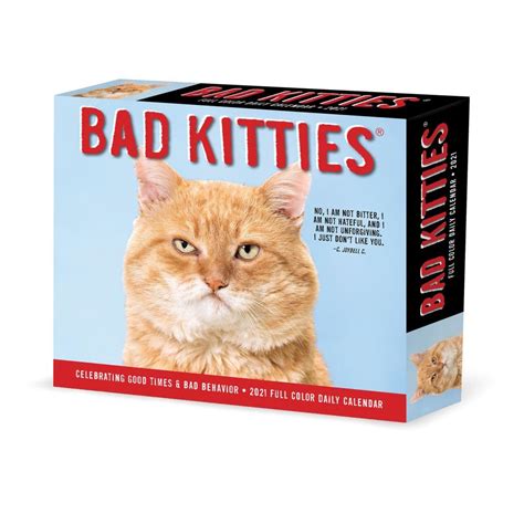 Bad Kitties Desk Calendar