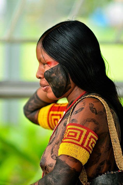 Best Kayapo Images On Pinterest Brazil Amazon Tribe And Body Paint