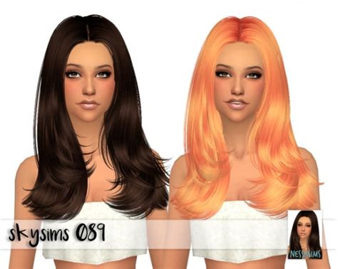 Skysims 089 101 272 Hair Retextures At Nessa Sims Sims 4 Updates