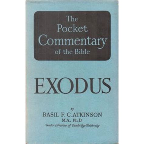 Exodus The Pocket Commentary Of The Bible Oxfam Gb Oxfams Online Shop
