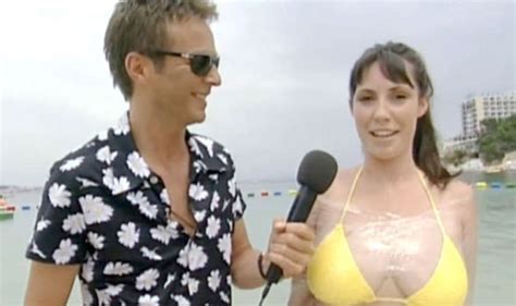 Alex Jones Displays Extreme Cleavage As She Dons Boob Baring Outfit In Very Racy Throwback