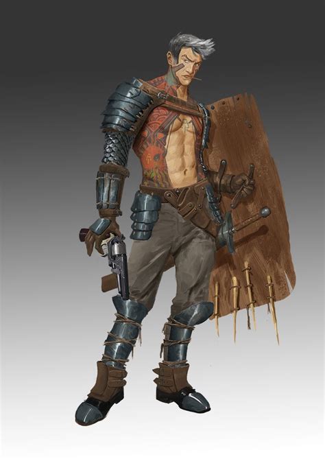 Warrior Character Design Character Design Fantasy Character Design