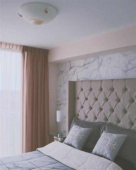 Bedroom Marble Wall Rhomedecorating