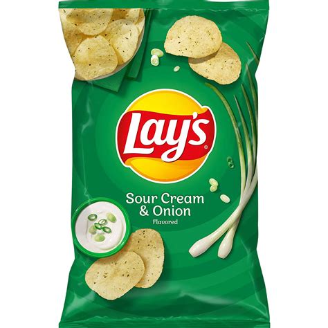 Lays Sour Cream And Onion Potato Chips 184g Villa Market