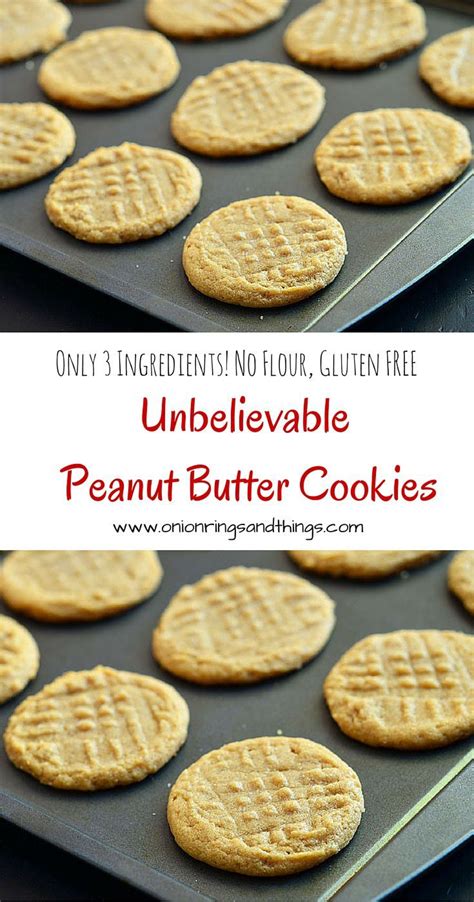 My 3 ingredient peanut butter cookie recipe is truly as easy as 1, 2, 3, meaning you can whip them up on any old day. 3 ingredient peanut butter cookies no egg