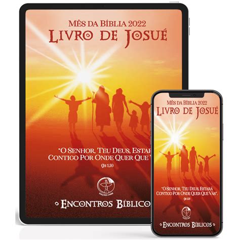 encontros bíblicos mês da bíblia 2022 livro de josué digital