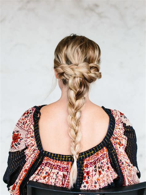 Easy Triple Braided Updo Tutorial The Effortless Chic