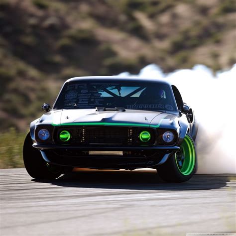 Ford Mustang Cars Drifting Wallpaper Wallpapers Gallery