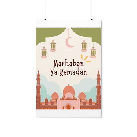 Marhaban Ya Ramadan Posters Etsy