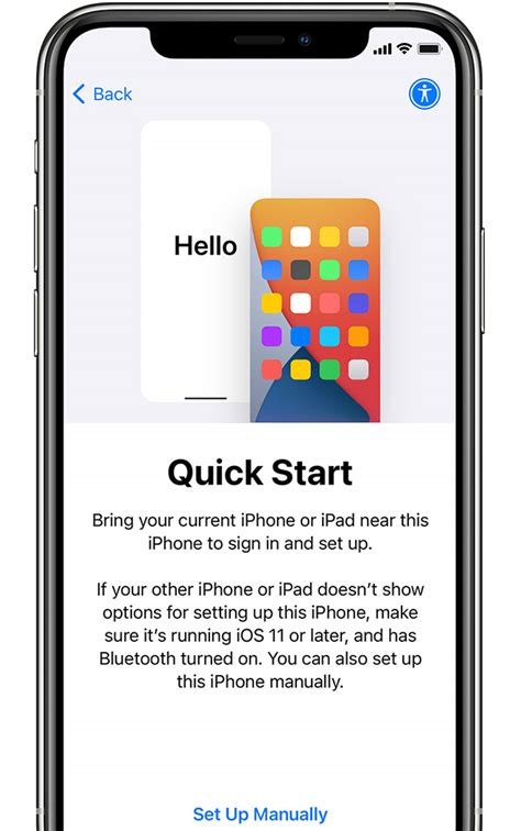 Activate New Iphone Quick Start Guide Activate And Continue Setting
