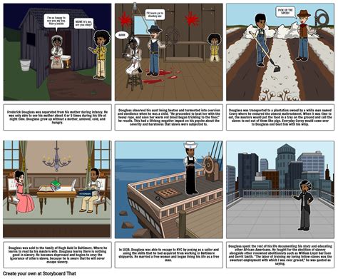 Frederick Douglass Storyboard By C46b3544