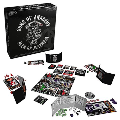 Sons Of Anarchy Men Of Mayhem Board Game Entertainment Earth