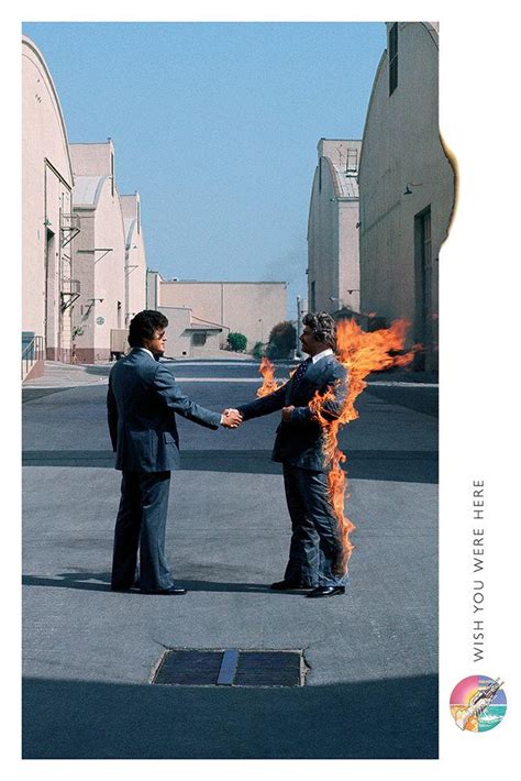 Pink Floyd Wish You Were Here Album Cover Poster Trippystore
