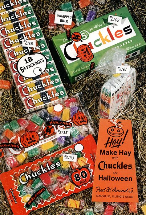 Vintage Candy Industry Halloween Trade Ads