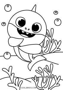 Fine coloring page baby shark that you must know, you're in good company if you're looking for. Free Printable Baby Shark Coloring Pages For Kids