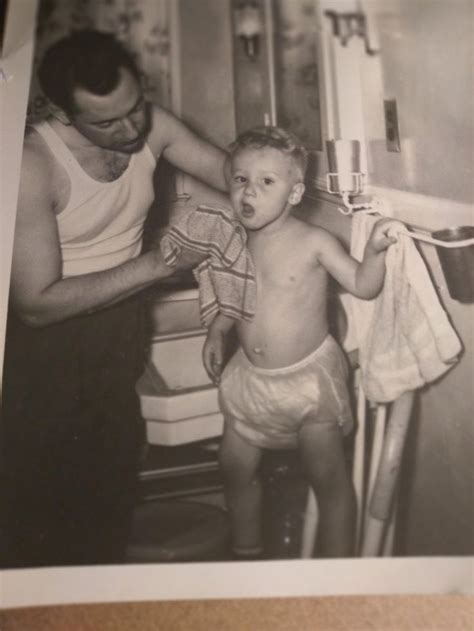 Me And Dad Cloth Diapers And Rubber Pants 1953 Cloth Diapers