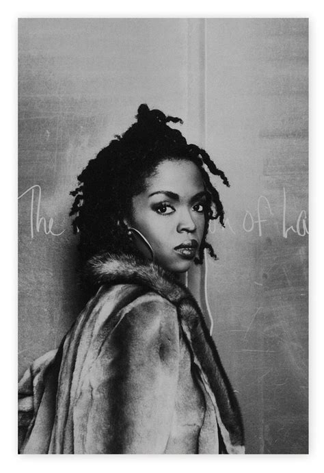 lauryn hill postermusic postercanvas posterno frame etsy in 2022 lauryn hill miseducation
