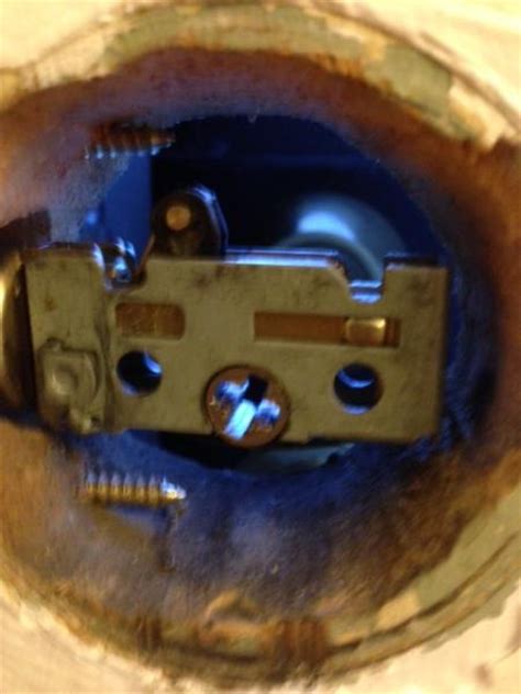 How to replace a deadbolt that's stuck in the frame. Deadbolt will not retract all the way - DoItYourself.com ...