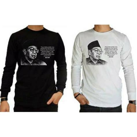 Jual Kaos Dakwah Islami Pria Dewasa Lengan Panjang Bahan Pe Polyester