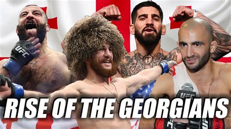 Why These Georgian Fighters Are Taking Over The Ufc Youtube