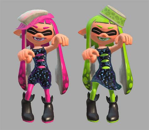Squid Sisters Clothes Splatoon 2 Mods