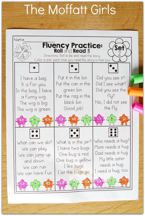 April No Prep Packets Reading Classroom Fluency Activities Reading