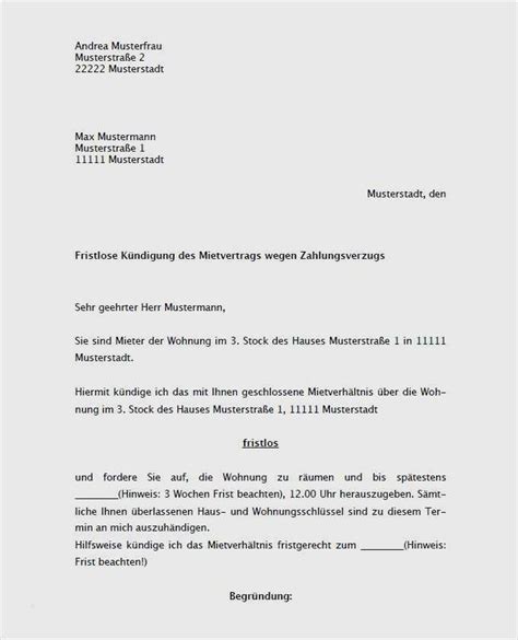 Die übliche mietvertrag in deutschland ist ein sogenannter unbefristeter zeitmietvertrag. 17 Hübsch Mietvertrag Kündigen Vorlage Kostenlos Jene ...