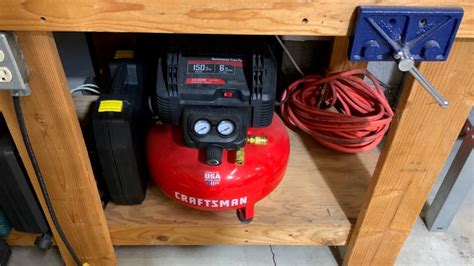 Craftsman 6 Gallon Air Compressor Review Youtube