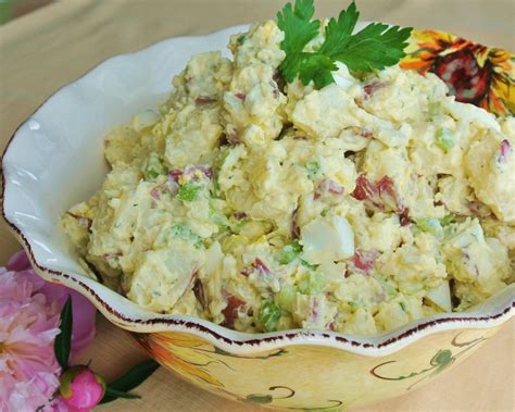 The Best Creamy Dill Red Skin Potato Salad No Plate Like