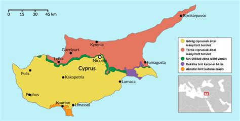A megosztott Ciprus görög török konfliktus régen és ma Ciprusi Nap