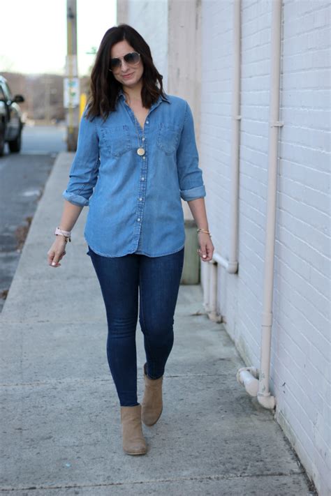 With Style And Grace How To Wear Denim On Denim