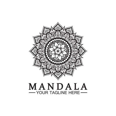 Mandala Logo Design Vector Template 3689034 Vector Art At Vecteezy