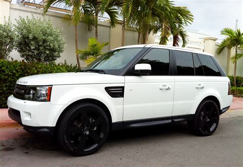 2014 land rover range rover sport dynamic supercharged. White Range Rover Sport Black Rims Find the Classic Rims ...