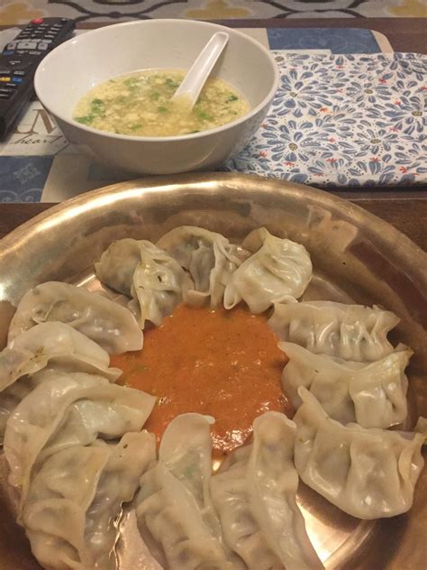 Momo Nepalese Dumpling And Soup Homemade Rfood