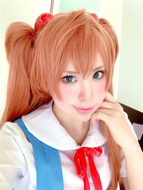 ririkana souryuu asuka langley neon genesis evangelion real life highres photo medium