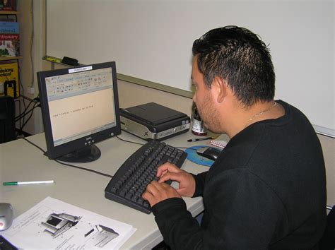 Computer literacy and information technology online courses to learn essential it skills, imedia and microsoft office 2003 including word, excel and access. Youth Staff teaches basic skills computer class - Puente ...