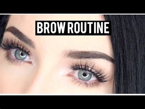 The other tip for eyebrow coloring is that before using. EYEBROW TUTORIAL FOR BLACK HAIR! - YouTube