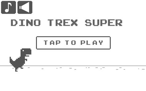 Dino T Rex Super Chrome Game Amazones Apps Y Juegos