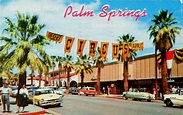 File:Greetings from Palm Springs - Palm Canyon Drive postcard (1950s ...