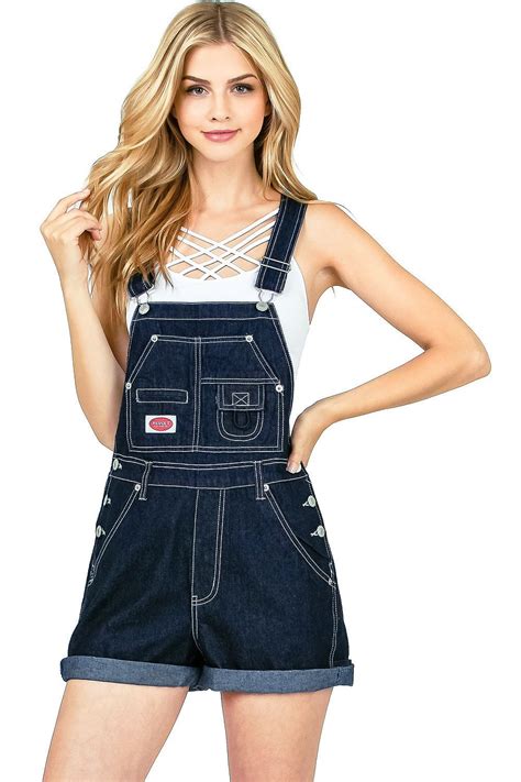 Classic Artisan Shortalls Pink Ice Denim Romper Romper Outfit Jumpsuit Romper Workwear