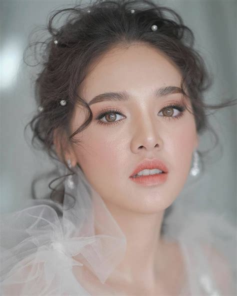 Bride Makeup Asian Korean Wedding Makeup Bride Makeup Natural Wedding Makeup For Brown Eyes