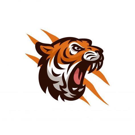 Premium Vector Tiger Vector Icon Logo Mascot Illustration