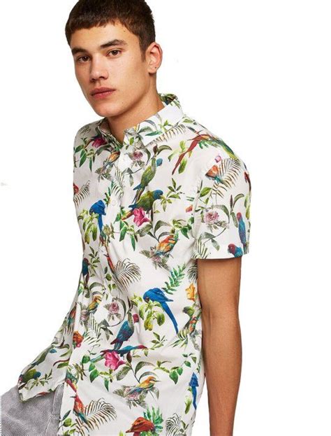 Selected Homme Tropical Print Shirt Clothes Tropical Print Shirt