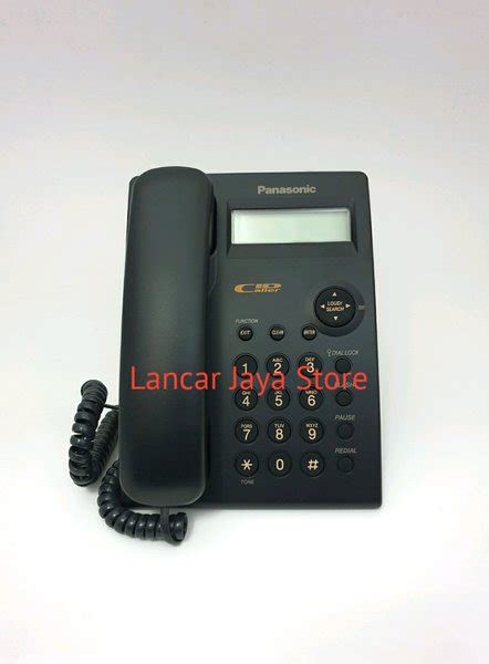 Jual Telepon Kabel Meja Panasonic Kx Tsc11 Hitam Di Lapak Lancar Jaya