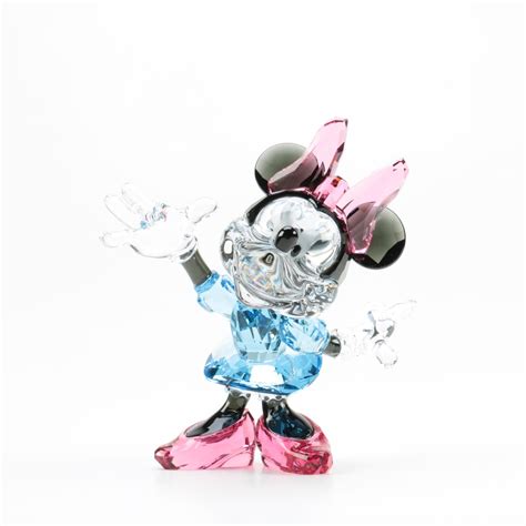 Swarovski Crystal Disney Minnie Mouse Figurine Ebth