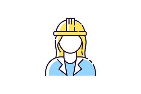 A Woman With A Hard Hat On Her Head